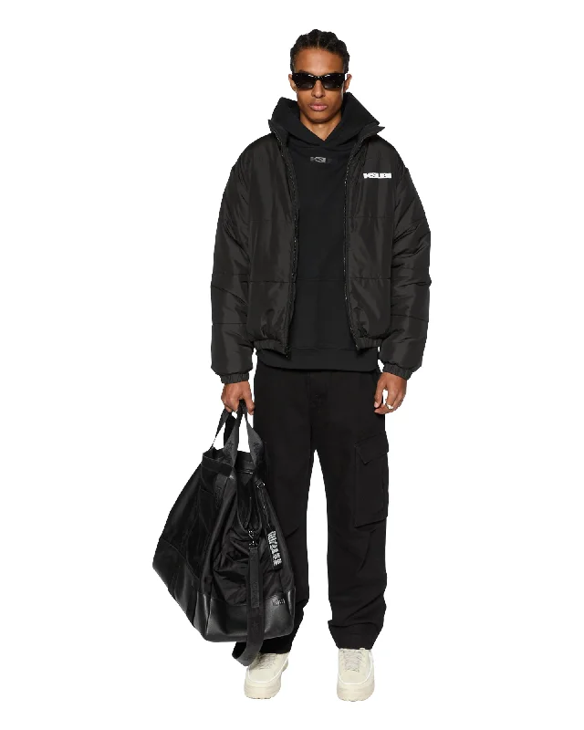 SOTT PUFFER JACKET BLACK Corduroy Jacket Velvet Jacket Brocade Jacket