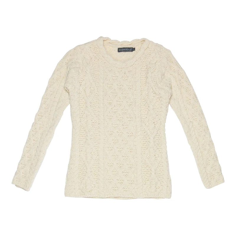 Lambay Lattice Women's Cable Sweater Jersey Fabric Tulle Fabric Batik Fabric