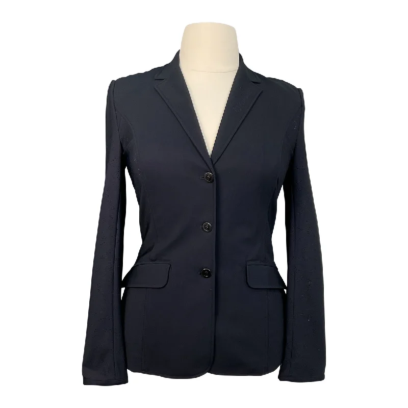 Samshield 'Alix Air' Show Jacket in Black - Women's 14 Snapped Jacket Toggled Jacket Drawstring Jacket