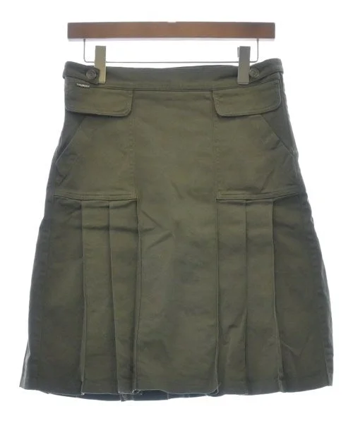 BURBERRY Knee length skirts cashmere skirt soft