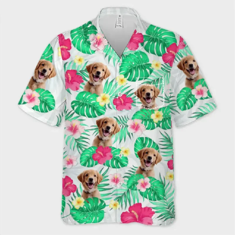 Hawaiian Shirt / With Pocket / S