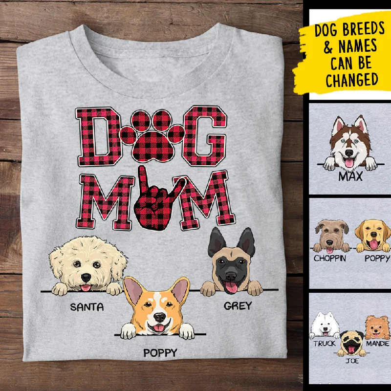 Dog Mum - Personalized Dog Unisex T-shirt