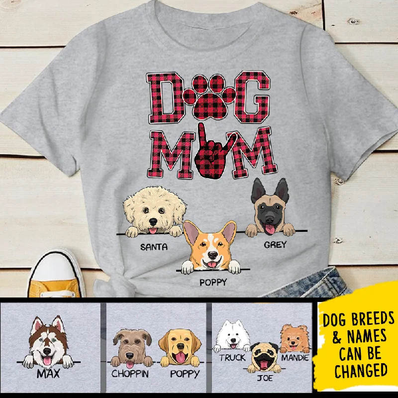 Dog Mum - Personalized Dog Unisex T-shirt