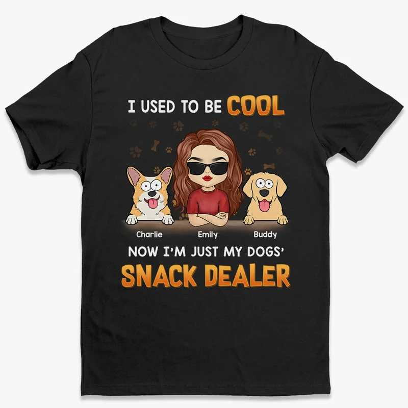 I'm Just My Dog's Snack Dealer - Dog Personalized Custom Unisex T-shirt, Hoodie, Sweatshirt - Gift For Pet Owners, Pet Lovers