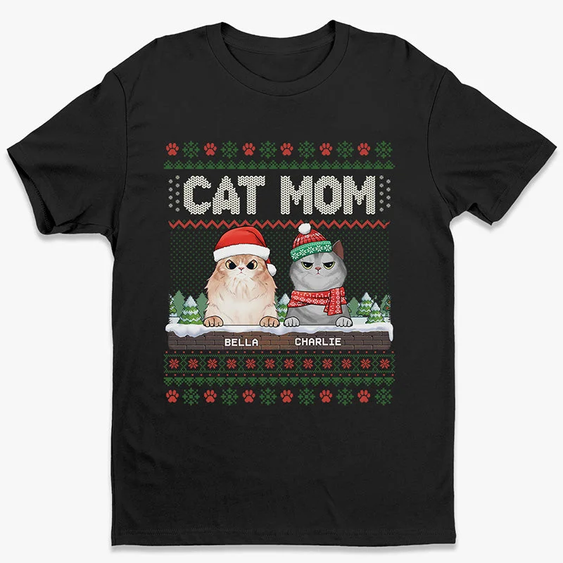 The Most Pawsome Christmas - Cat Personalized Custom Unisex T-shirt, Hoodie, Sweatshirt - Christmas Gift For Pet Owners, Pet Lovers