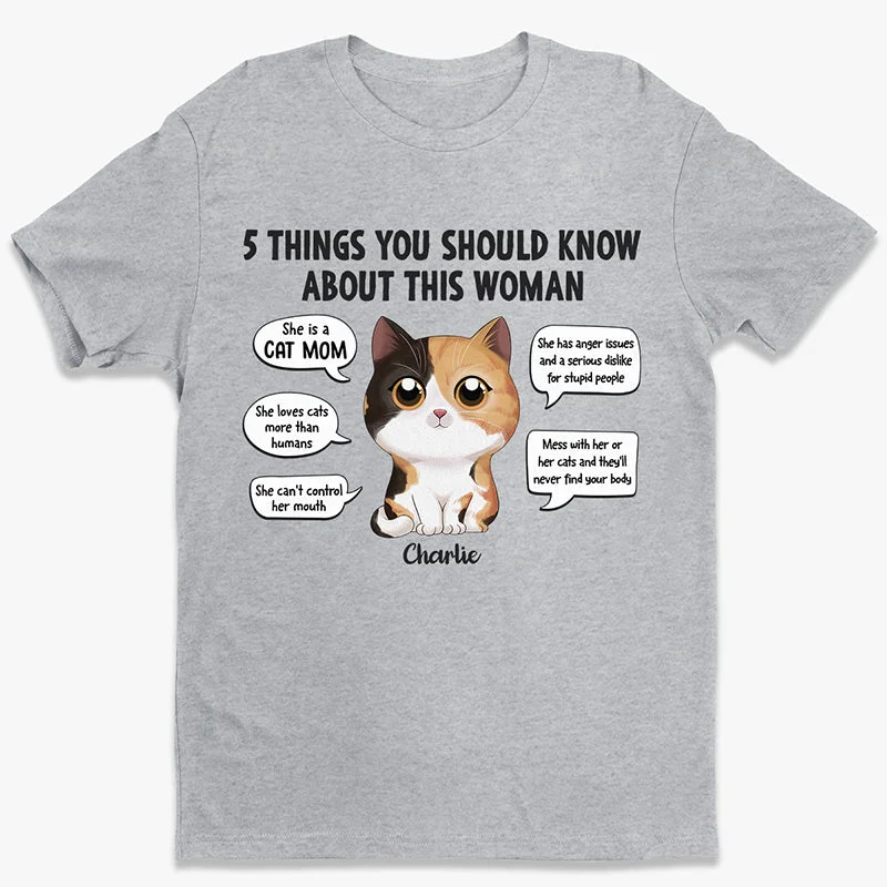 This Woman Loves Cats More Than Humans - Cat Personalized Custom Unisex T-shirt, Hoodie, Sweatshirt - Gift For Pet Owners, Pet Lovers