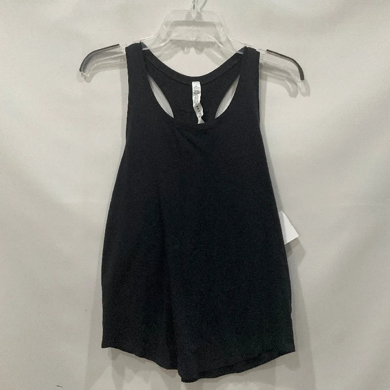 Black Athletic Tank Top Lululemon, Size 4