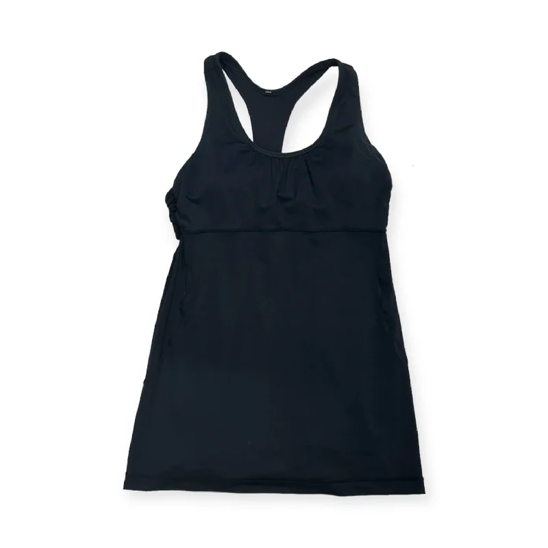 Black Athletic Tank Top Lululemon, Size M