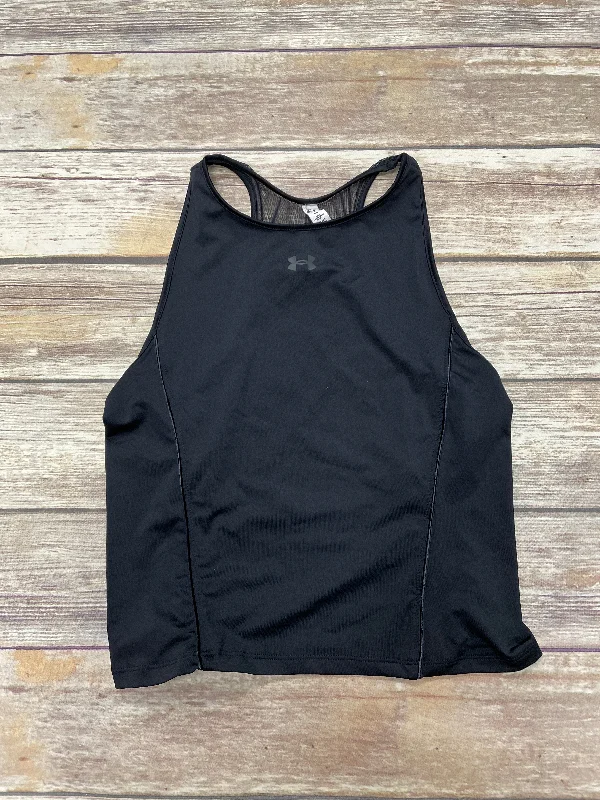 Black Athletic Tank Top Under Armour, Size S