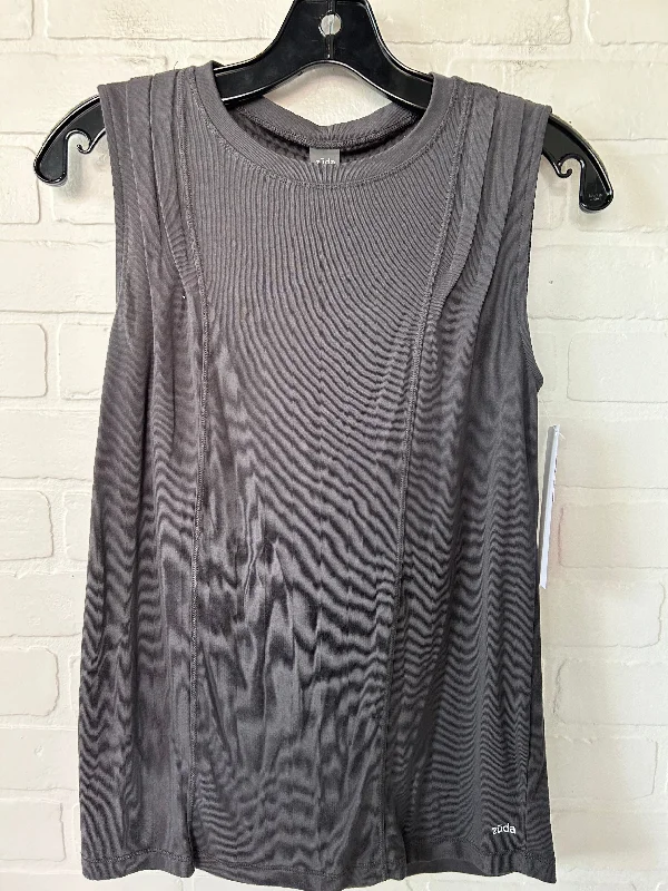 Grey Athletic Tank Top Clothes Mentor, Size Xs