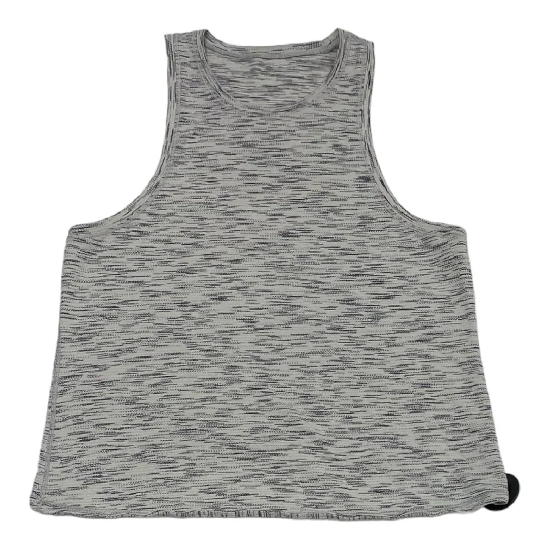 Grey Athletic Tank Top Lululemon, Size S