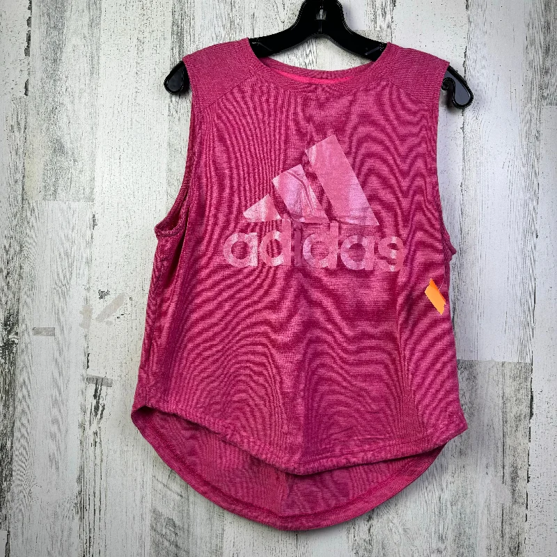 Pink Athletic Tank Top Adidas, Size S