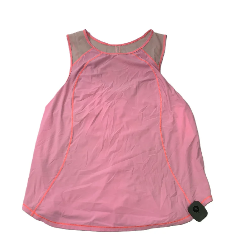 Pink  Athletic Tank Top By Lululemon  Size: M