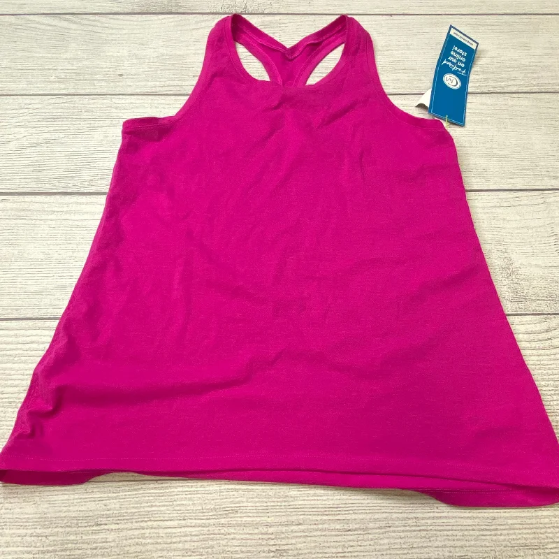 Pink Purple Athletic Tank Top Athleta, Size S