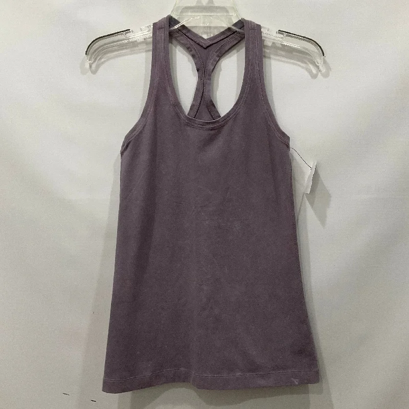 Purple Athletic Tank Top Lululemon, Size 8