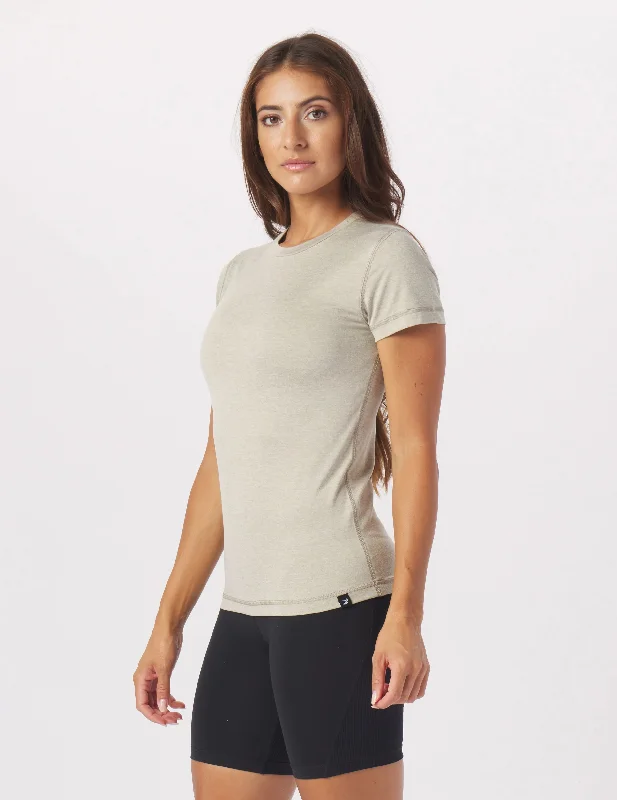 Simplicity Tee: Linen Heather