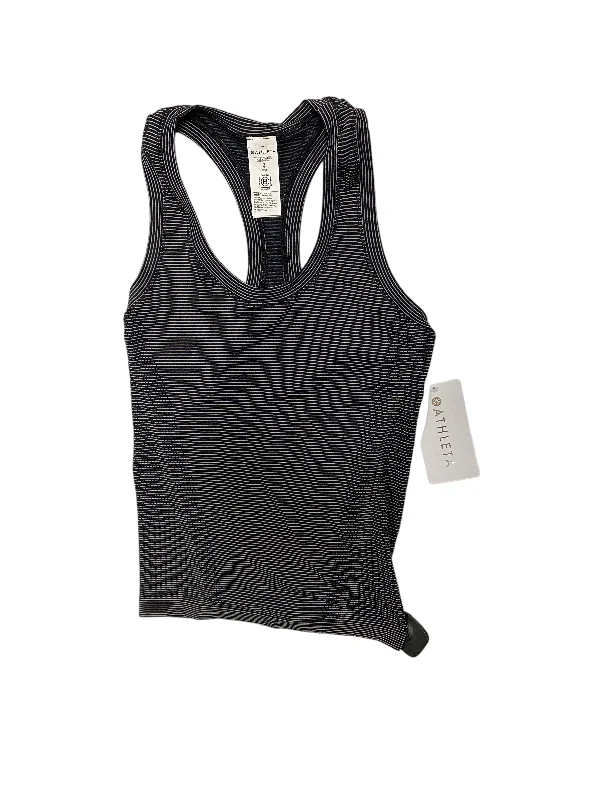 Striped Pattern Athletic Tank Top Athleta, Size Xs