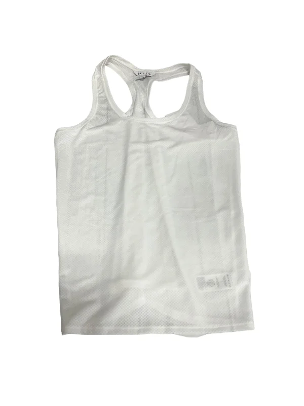 White Athletic Tank Top Athleta, Size L