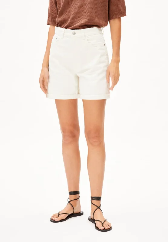 Jeans Shorts SHEAARI GMT DYE white | ARMEDANGELS