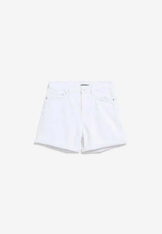 Jeans Shorts SHEAARI GMT DYE white | ARMEDANGELS