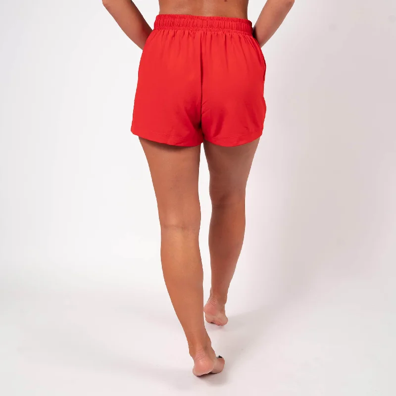 Red Lounge Shorts