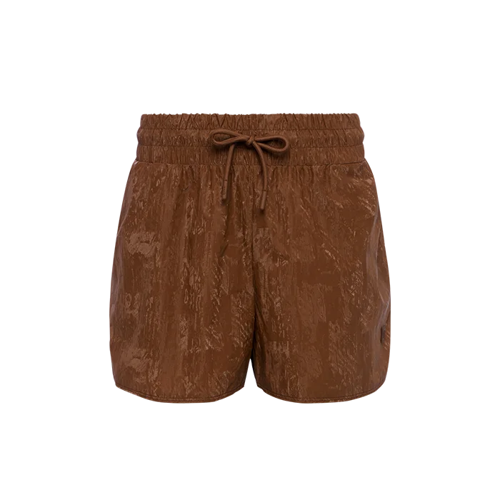 Retro Track Shorts | Chocolate