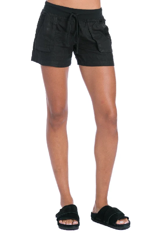 Slouchy Cargo Linen Short