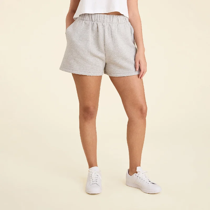 Vintage Fleece Shorts | Heather Grey