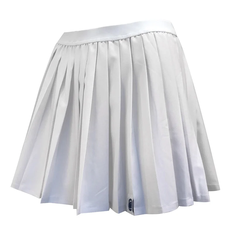 Penn State Pleated Cheer White Skirt