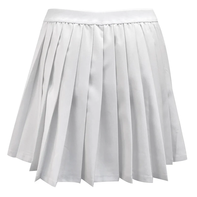 Penn State Pleated Cheer White Skirt