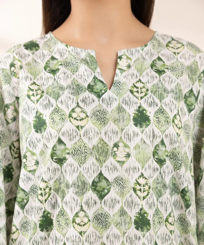 Printed Cotton Viscose Shirt