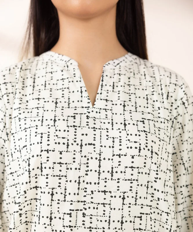 Printed Cotton Viscose Shirt