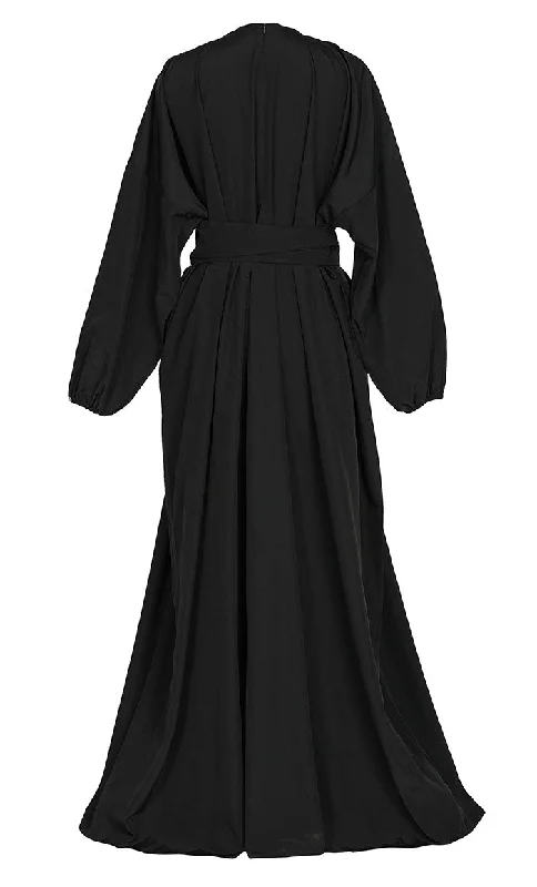 Black Everyday Wear Kashibo Abaya