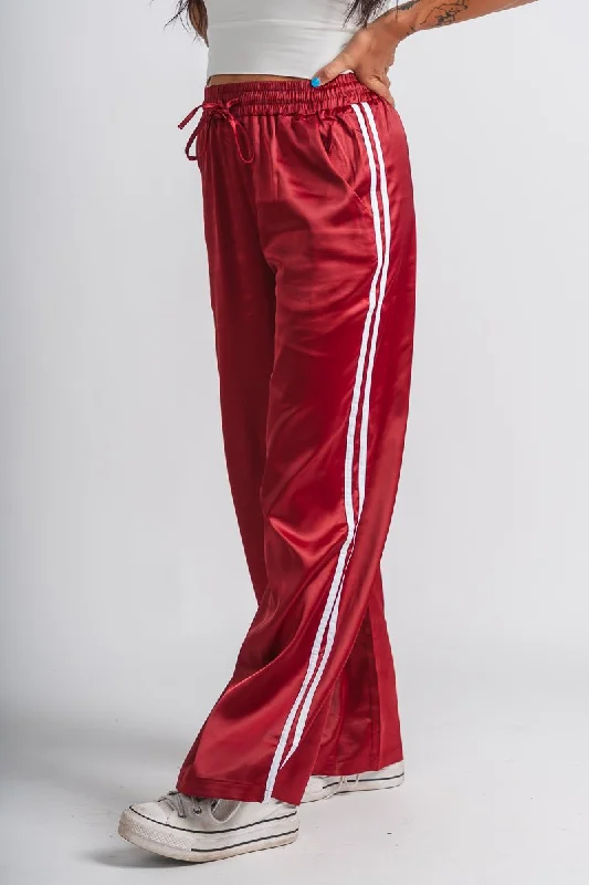 Colt track pants garnet