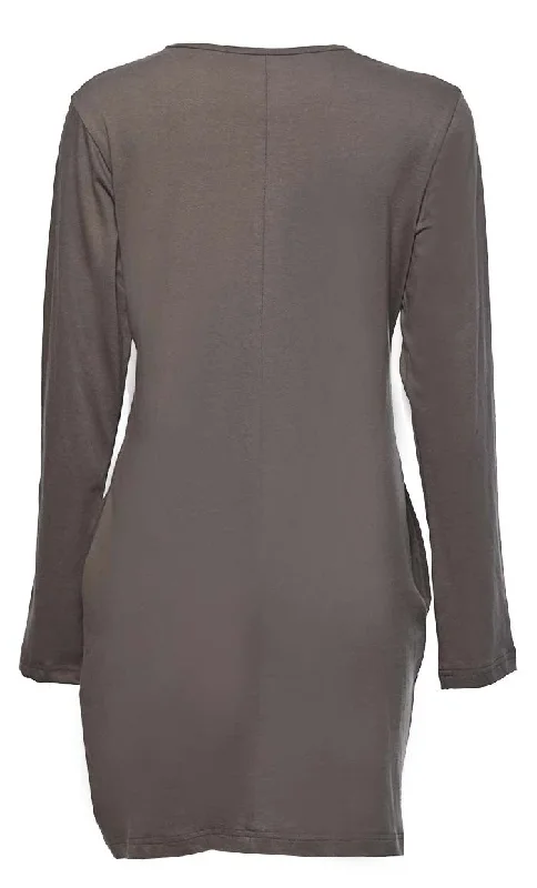 Everyday Wear Basic Ruched Detailing Tunic