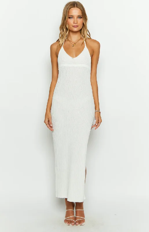 Joanna White Maxi Dress