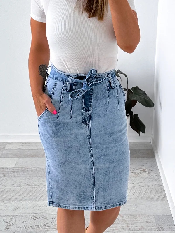 Juno Denim Skirt