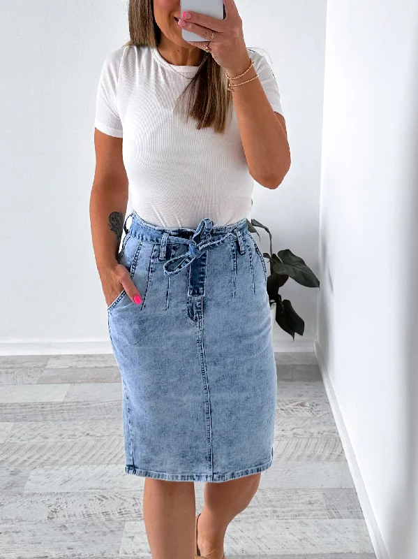 Juno Denim Skirt