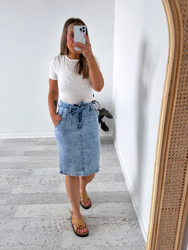 Juno Denim Skirt