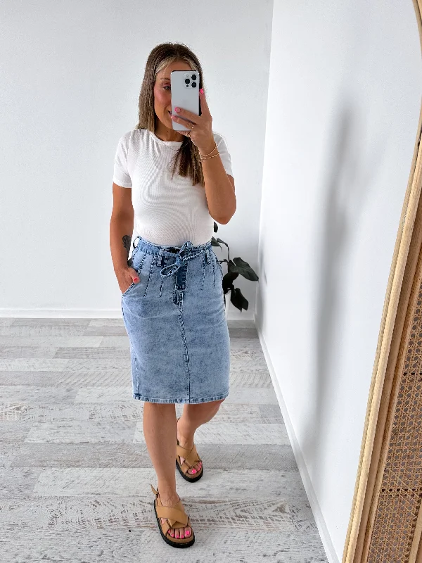 Juno Denim Skirt