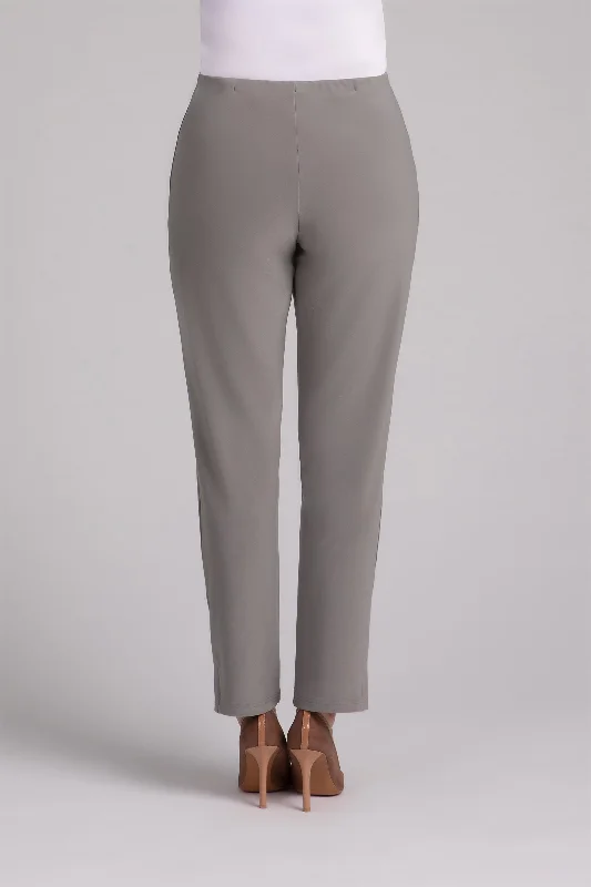 Narrow Pant Midi | Taupe