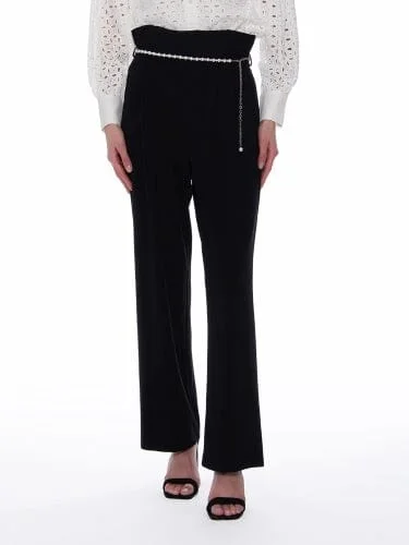 Pearl Belted Dress Pants