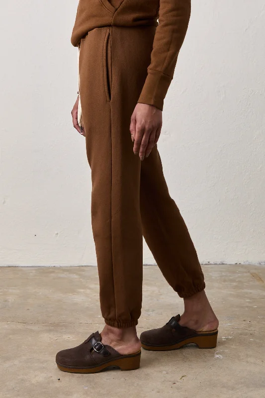 SAYDE SWEATPANT / ESPRESSO