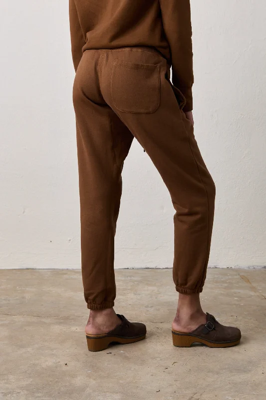 SAYDE SWEATPANT / ESPRESSO