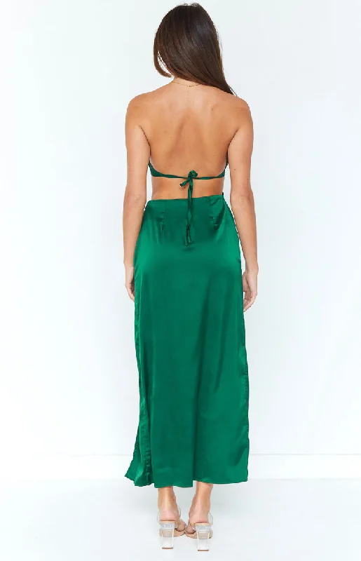 Summer Emerald Maxi Dress