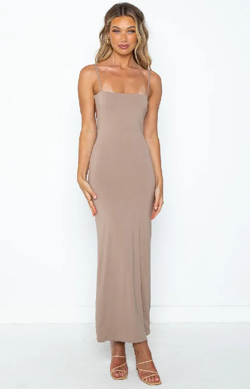 Talulah Beige Maxi Dress