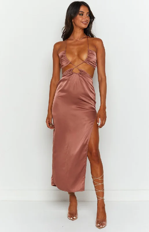 Taylor Copper Maxi Dress