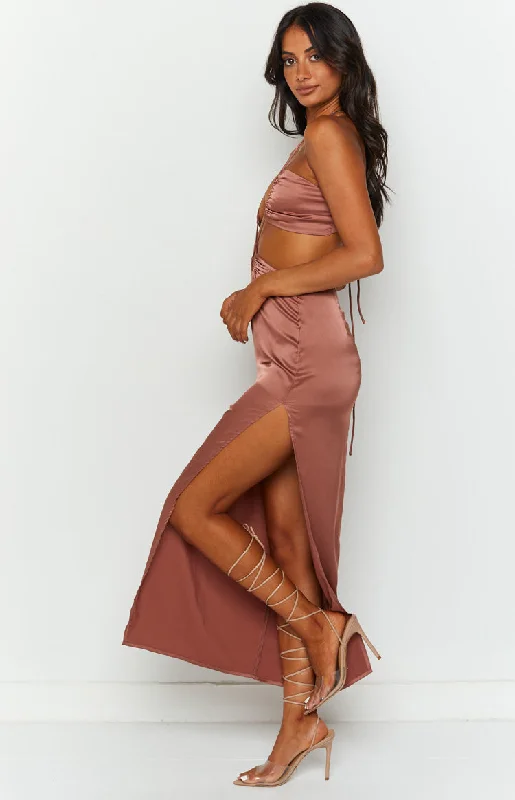 Taylor Copper Maxi Dress