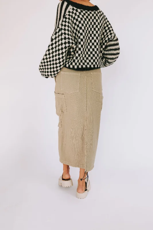 Tough Luck Cargo Skirt