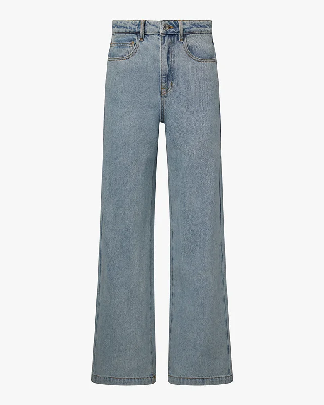 Wide Leg Denim Pant